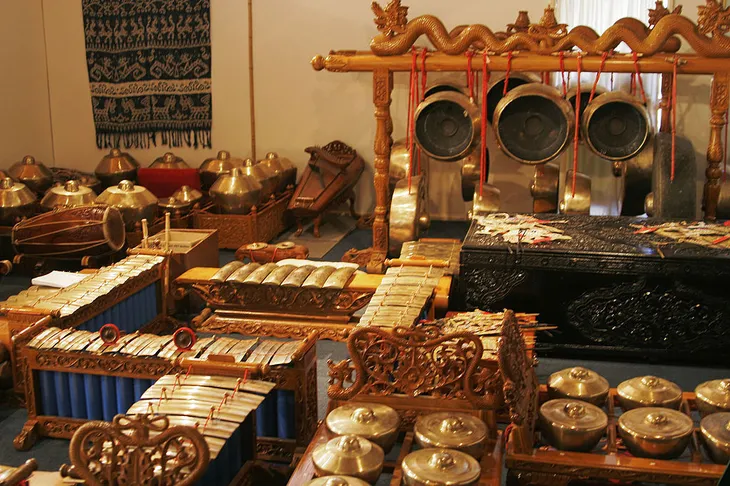 Alat musik Gamelan Kyai Duren Sawit